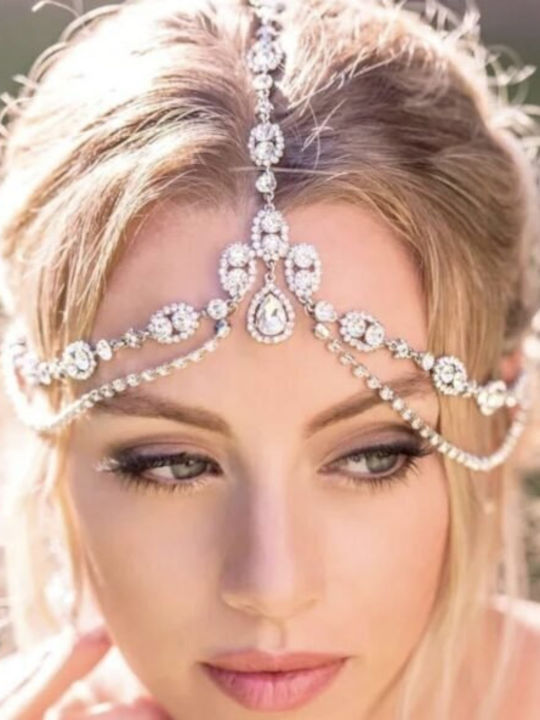 Κόσμημα Ζιργκόν Χρυσό Zirconia Headpiece Ac264 Hair Duty Hrd-ac264