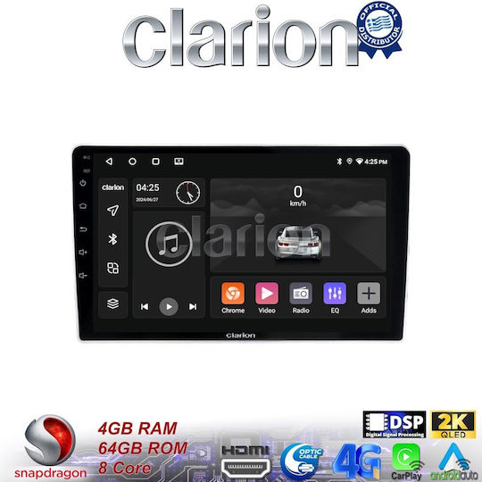 Clarion Автомобилна Аудио Система (Блутут/USB/WiFi/GPS/Apple-Carplay/Android-Auto)