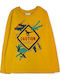 Kids Long-sleeved Yellow Top