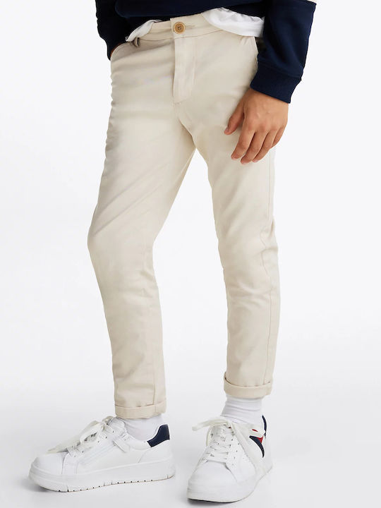 Tommy Hilfiger Παιδικό Παντελόνι Chino Classic Beige