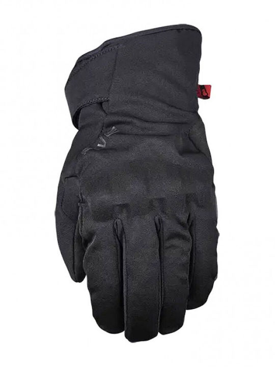 Five WFX5 Winter Herren Motorradhandschuhe Wasserdicht Schwarz