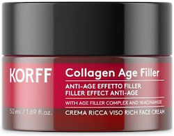 Korff Age Filler Rich Ενυδατική Κρέμα 50ml
