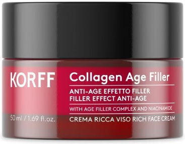 Korff Age Filler Rich Ενυδατική Κρέμα Προσώπου με Κολλαγόνο 50ml