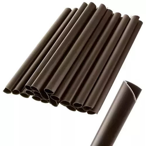 Gardlov Garden Fencing Tape for Fence from Plastic 1.25x19cm Brown