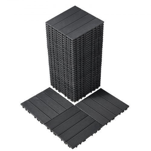 Vevor Плочка за градински под от Пластмаса 30.48x30.48бр 36бр