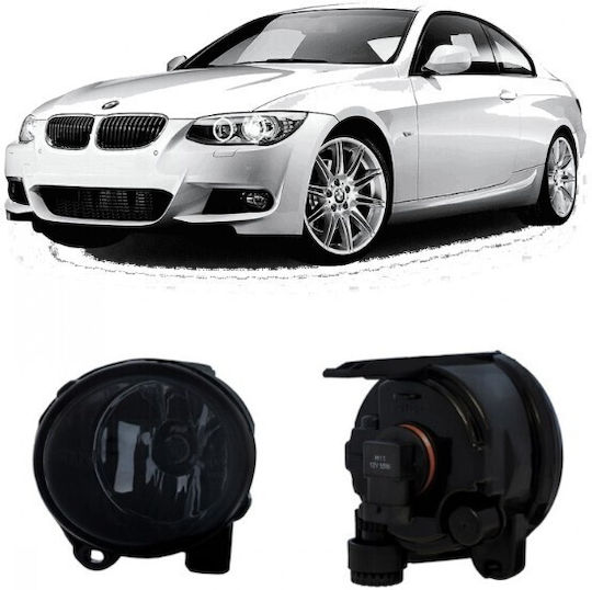 Depo 245079 Fog Lights BMW 2 F22 F23 13+ 3 E92 E93 05-08 5 F07 GT F10 F11 09+ M-tech Bumpers Smoke Tinted 2 Pieces
