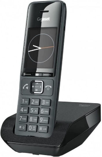 Gigaset Comfort 520 Ασύρματο Τηλέφωνο με Ελληνικό Μενού Μαύρο