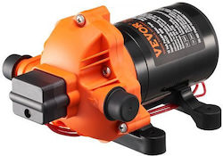 Vevor Αντλία Διαφράγματος 12v 1.8gpm 6.81 L Min 3-θάλαμος Διακόπτη Πίεσης 12vyysb3q18gvu9m9v9