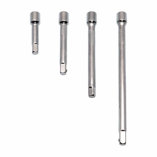 Ratchet Extension Set 5-15cm Square Drive 1/4″ 4 Pieces Sdy-97258 Horusdy