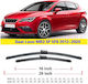 Front Wiper Blade Set 66cm 40cm Seat León Mk3 5f 5f8 2013 2020 26" + 16" 2 Pieces Carro 245111