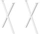 vidaXL Металик Крак за Мебел 2 Бройки Подходящ ...