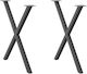 vidaXL Металическо Кракче За Мебел 2 Бройки Под...