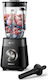 Philips 5000 Series Μπλέντερ με Γυάλινη Κανάτα 2 lt 1200W Μαύρο