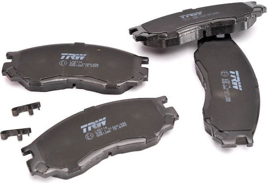 Set Plăcuțe de Frână Auto Trw Mitsubishi Delica Echipament Spațial L300 L200 L400 2.0 2.4 2.5d 07.94-12.07 55mm 137.8mm 15.7mm