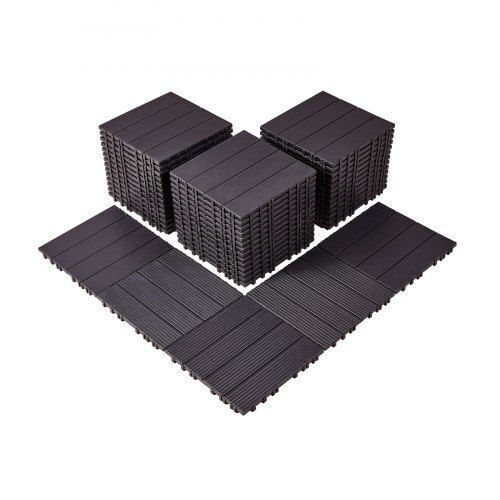 Vevor Placă pentru Podea de Grădină 30.48x30.48buc 54buc