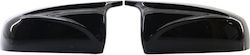 Mirror Caps Compatible Bmw X5 E70 2007-2014 X6 E71 2008-2014 Glossy Black M-design Clips Replace Original Caps