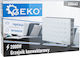 Geko Θερμοπομπός Δαπέδου 2000W Λευκός