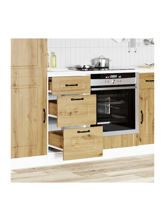Kalmar Kitchen Floor Drawer Unit Artisan Oak 40...