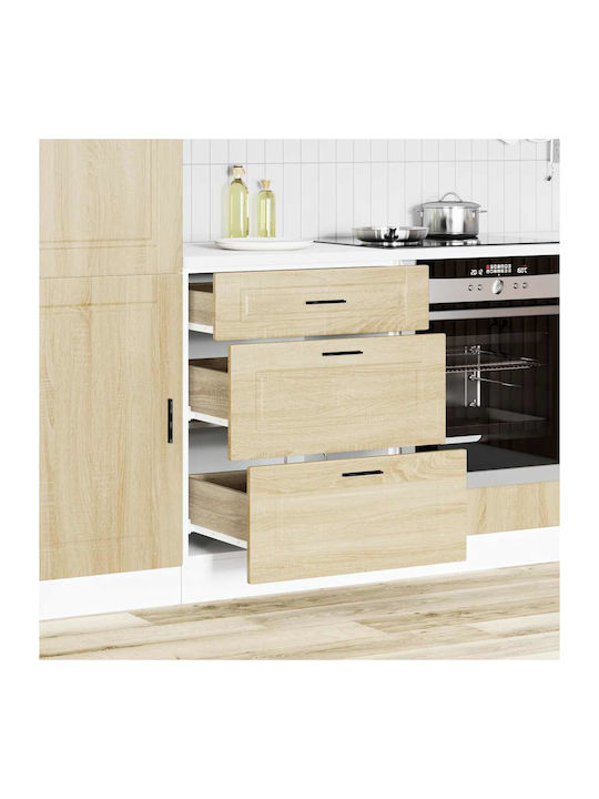 Porto Подова Кухненска Скрин Oak Sonoma 60x46x8...