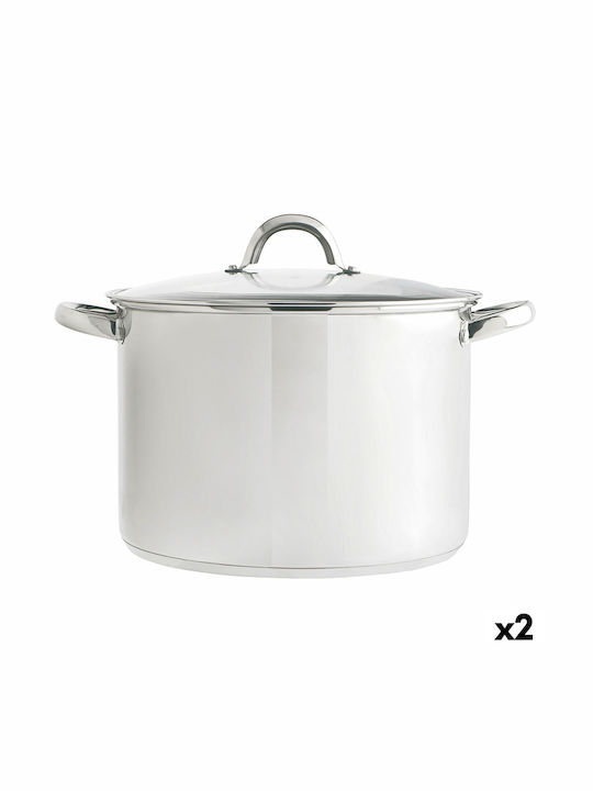 Quid Ottawa Deep Stainless Steel Pot 30cm