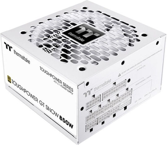 Thermaltake Toughpower GT Snow 850W White Computer Power Supply Full Modular 80 Plus Gold