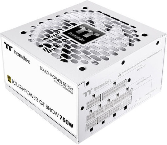 Thermaltake Toughpower GT Snow 750W White Computer Power Supply Full Modular 80 Plus Gold