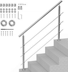 Vevor Handrails 59in Outdoor Steps 3 Crosses Porch Deck Bxgslzfs150cbu3ngv0