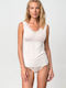 Women's T-Shirt with Spaghetti Strap Beige