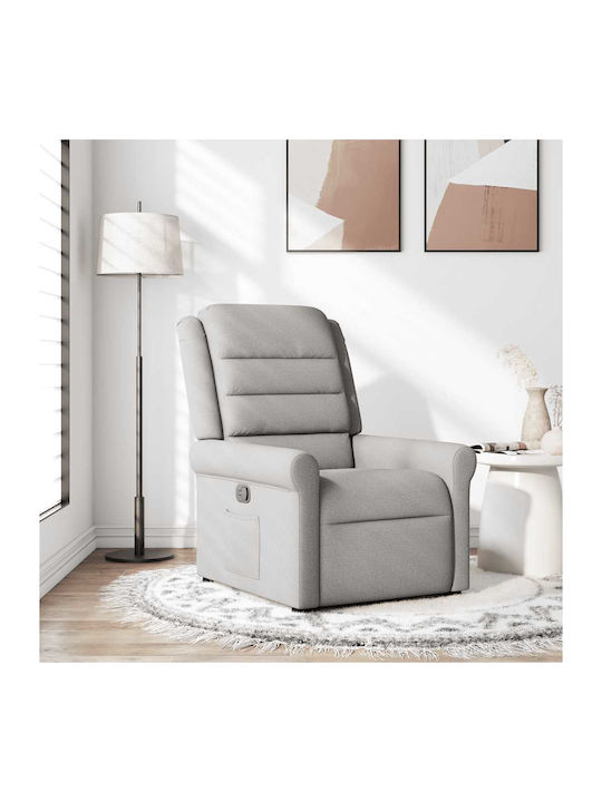 Πολυθρόνα Relax με Υποπόδιο Γκρι Σύννεφο 73x91....