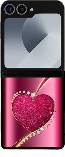 Glänzendes Herz Samsung Galaxy Z Flip 6 5G