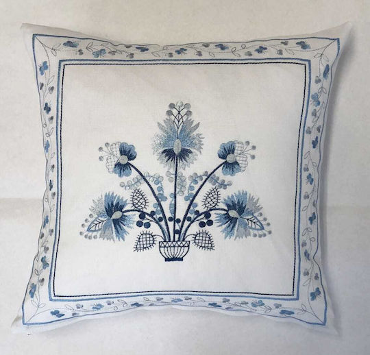 F L Τουριστικά Μαξιλάρια Σέ Σιέλ 45x45cm