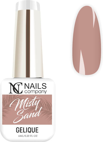 Nc Nails Semipermanent Lac de Unghii Misty Sand 6ml 6ml 1buc