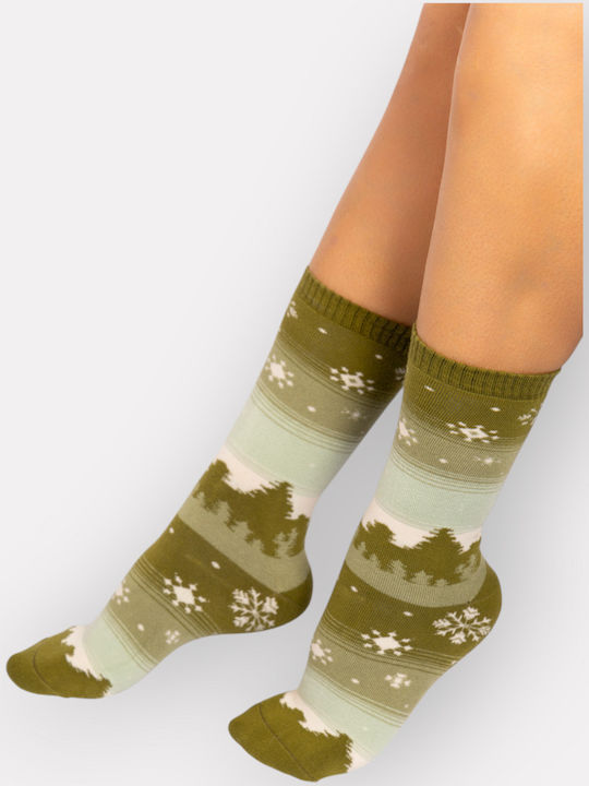 Pro Socks Γυναικείες Κάλτσες Χακι