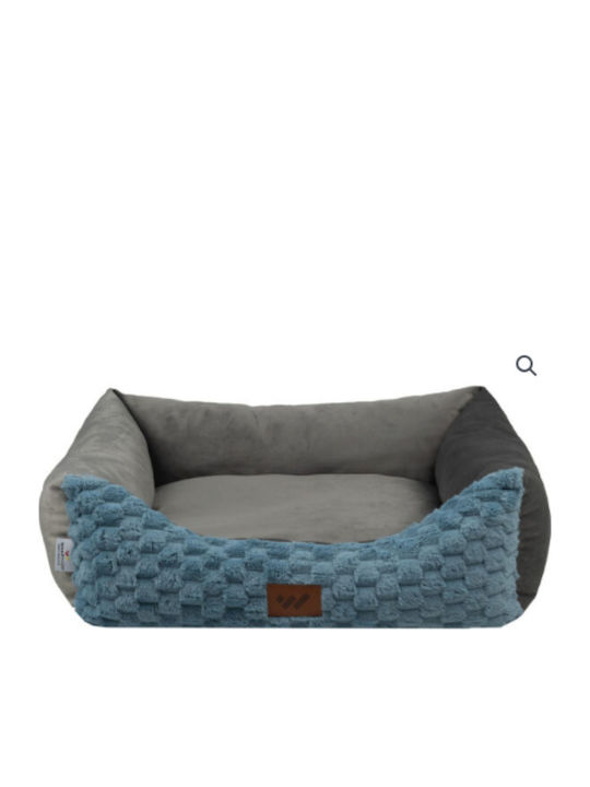 Woofmoda Sofa Hundebett Hellblau 63x54cm.