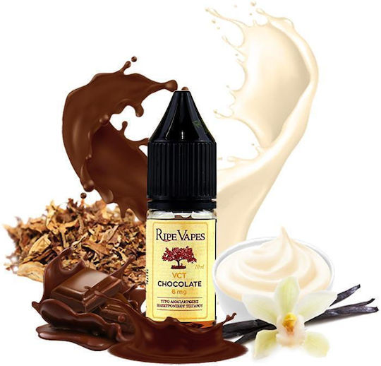 Ripe Vapes Έτοιμο Υγρό Αναπλήρωσης Vct Chocolate με Γλυκιά / Καπνική Γεύση 3mg 10ml