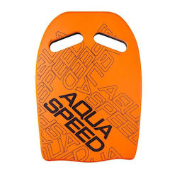 Дъска за плуване Aqua Speed Wave оранжева 43x28см