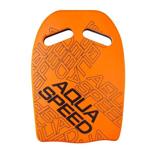 Дъска за плуване Aqua Speed Wave оранжева 43x28см