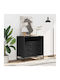 Comoda pentru Dormitor Negru 70x41x70buc