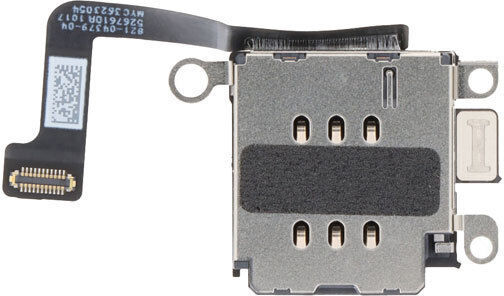 Καλωδιοταινία Υποδοχής Κάρτας Sim Sim Card Reader Flex Cable Iphone 15 Plus Dual Card China Version