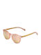 Cairn Damen Sonnenbrille mit Rosa Kunststoff Gestell und Rosa Spiegel Linse WHYPE-62TU