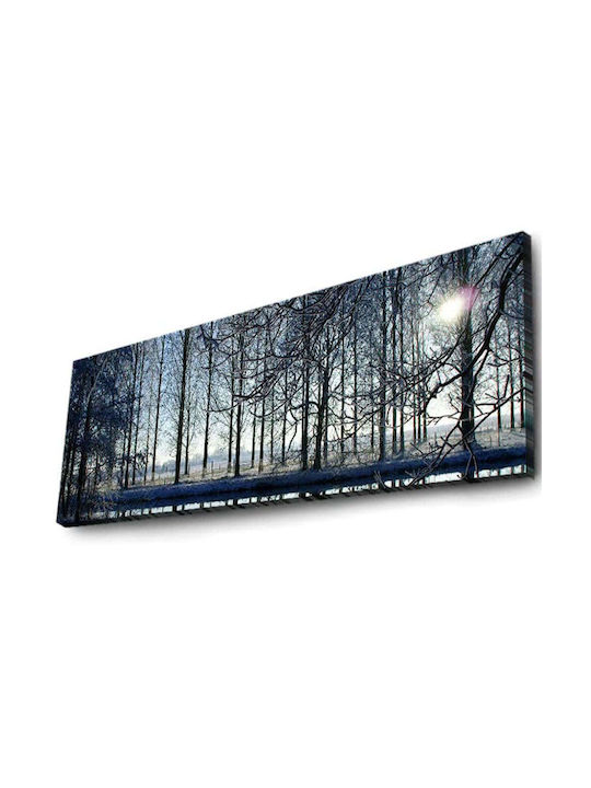 Wallity Πίνακας σε Καμβά με LED Φωτισμό 90x30cm