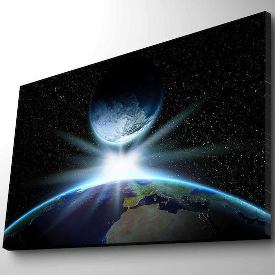 Wallity Tablou pe Pânză cu iluminare LED 70x45cm