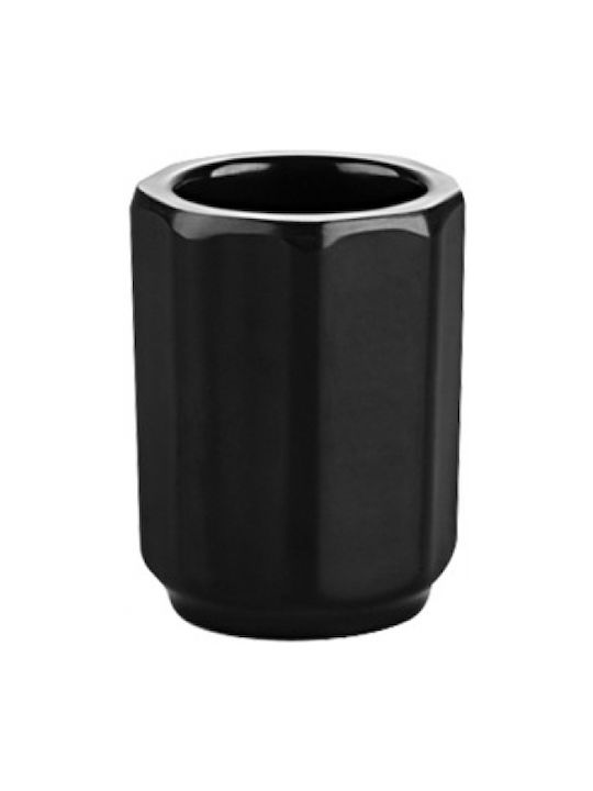 Plastic Toothpick Case 3.8x5cm 6 Pieces Black