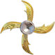 Fidget Spinner 4 Σπαθιά Χρυσό