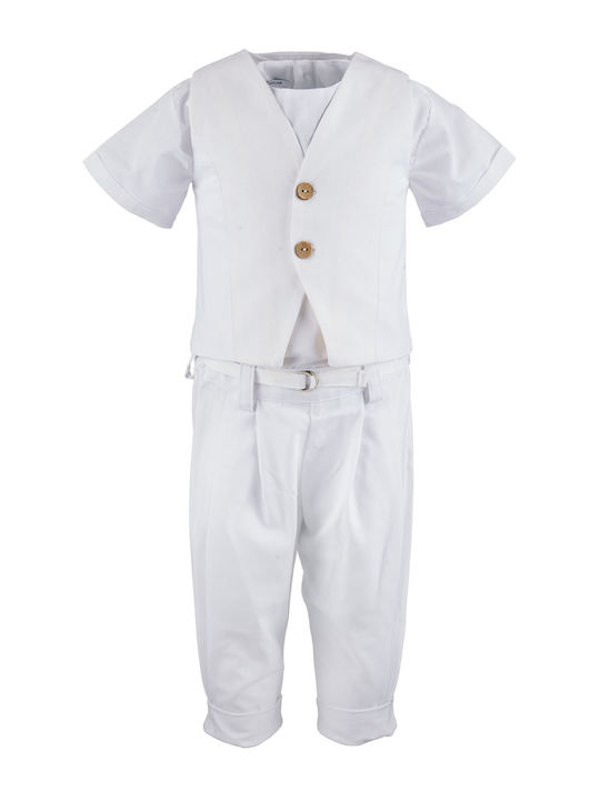 Sugar N Spice Costum De Botez Alb