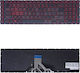Πληκτρολόγιο Laptop Keyboard Hp Omen 17-cb 17-cb1070nr 17-cb1072nr 17t-cb000 17t-cb100 L57377-001 Us No Frame Backlight Red Κωδ.40935usblred
