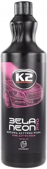 K2 Șampon Auto Spumă Activă cu Aromă Căpșună 1lt