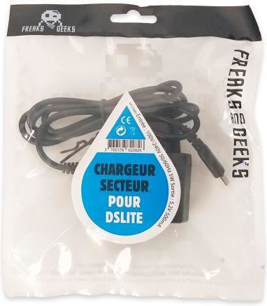 Ds Lite Ac Adapter In Freaks Geeks Bags + Labels Nintendo Switch