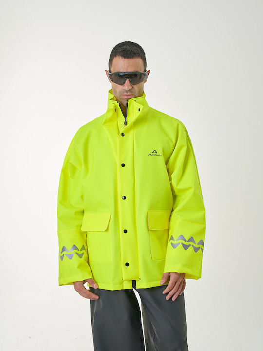 Anorak Jachetă de lucru cu elemente reflectorizante Impermeabil Anorak Jachetă de lucru cu elemente reflectorizante Impermeabil
