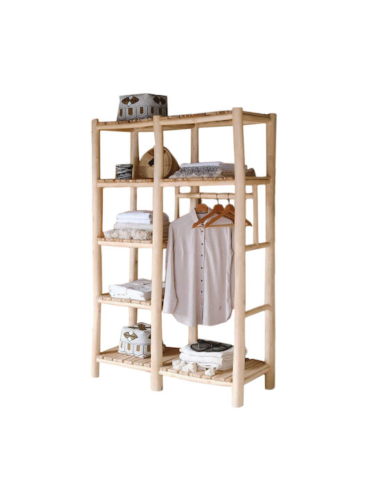 Mobilier de Intrare cu Cuier Natural Color 120x50x180buc